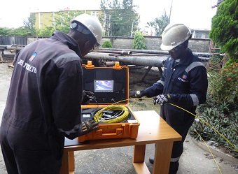 Videoscope or boroscope inspection